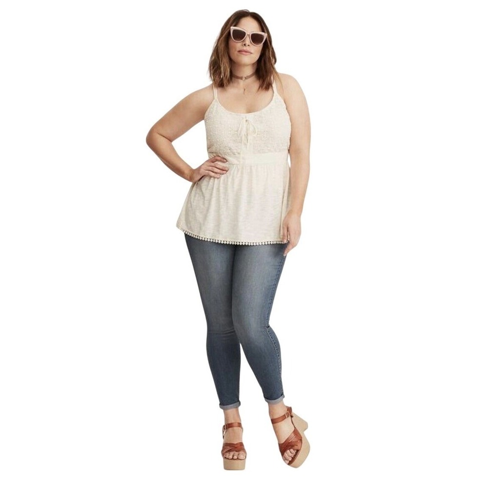 Torrid Jegging Skinny Super Stretch‎ Mid-Rise Jean